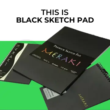 Shop Sketch Pad For Drawing Black with great discounts and prices online -  Dec 2023